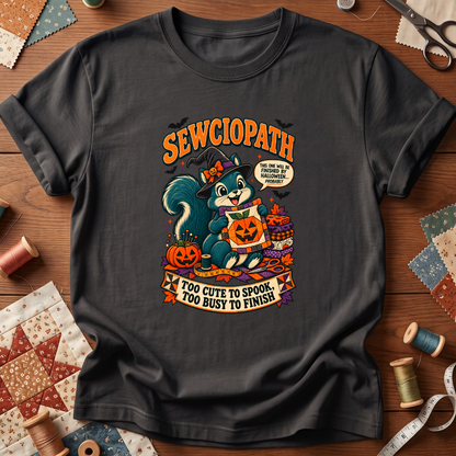 Pumpkin Quilter Halloween T-Shirt