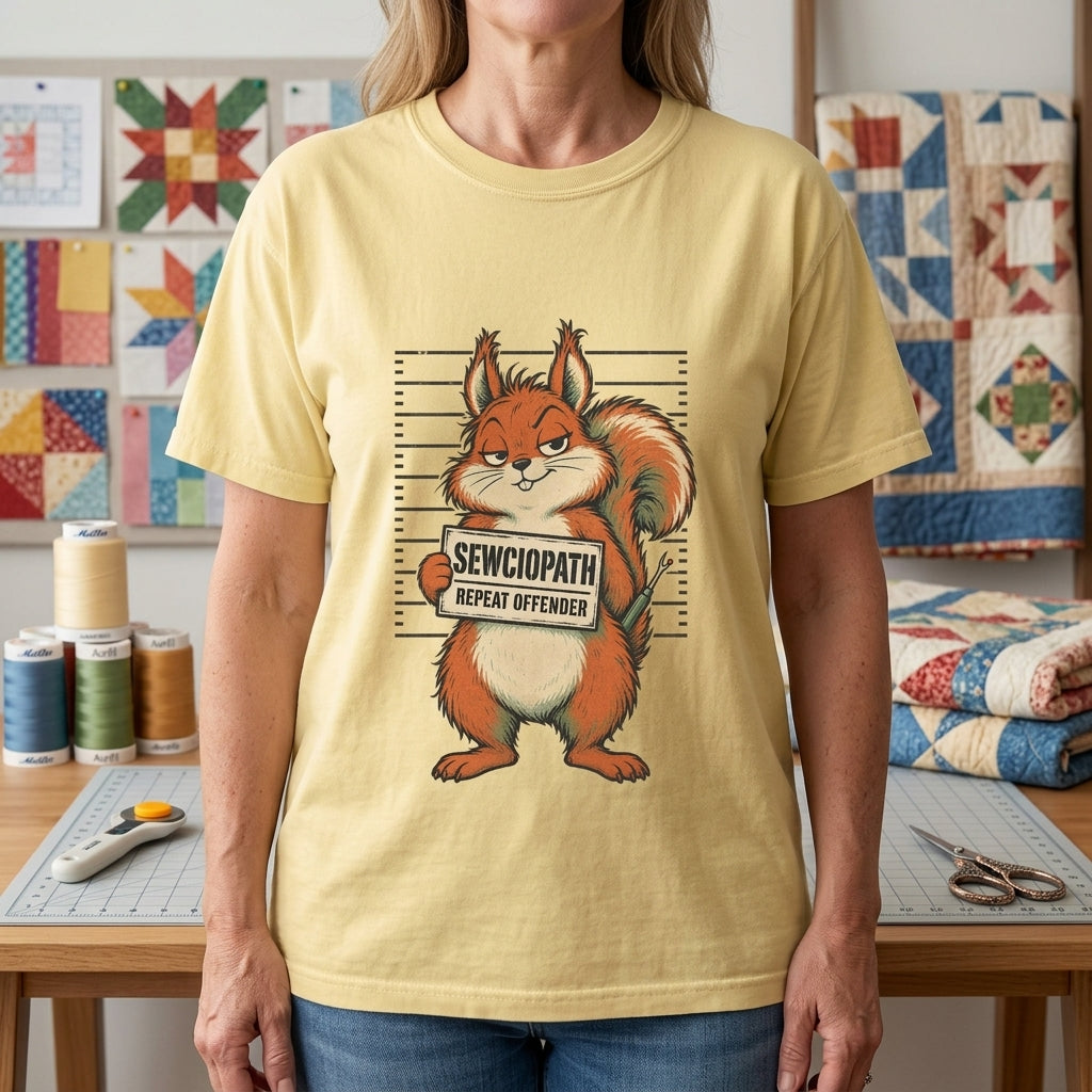 Sewciopath Repeat Offender T-Shirt
