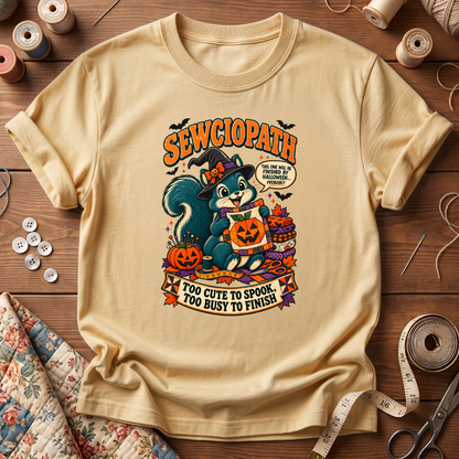 Pumpkin Quilter Halloween T-Shirt
