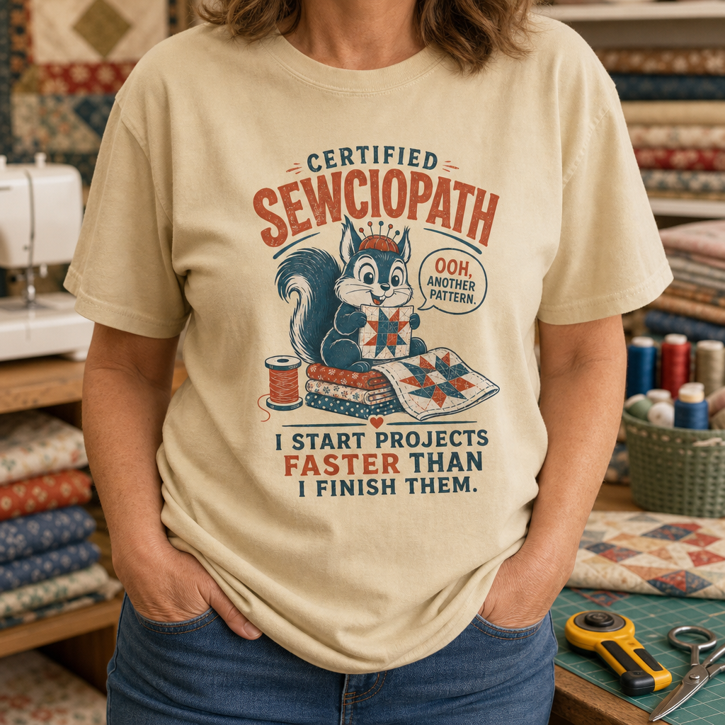 Certified Sewciopath T-Shirt