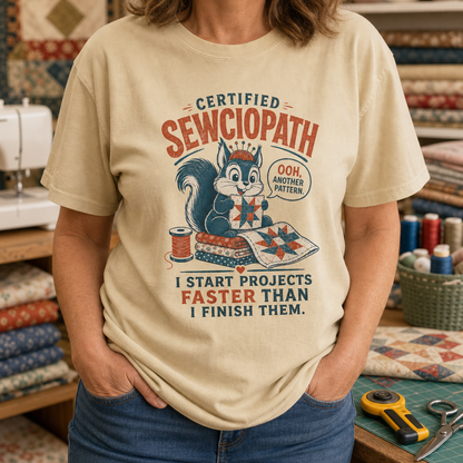 Certified Sewciopath T-Shirt