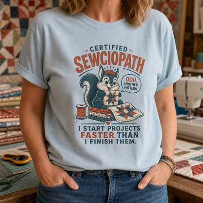 Certified Sewciopath T-Shirt