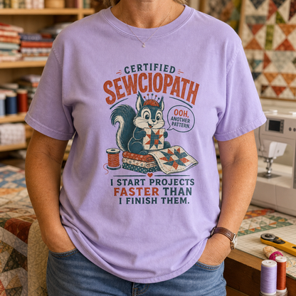 Certified Sewciopath T-Shirt