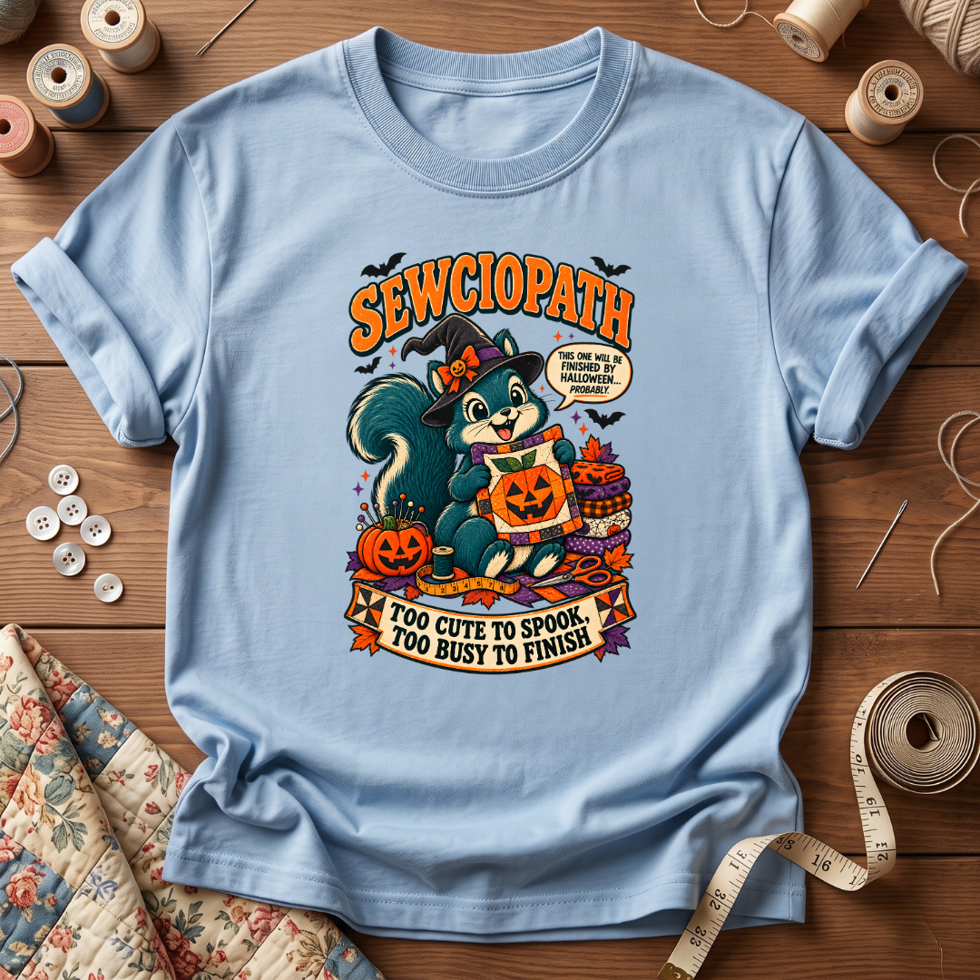Pumpkin Quilter Halloween T-Shirt