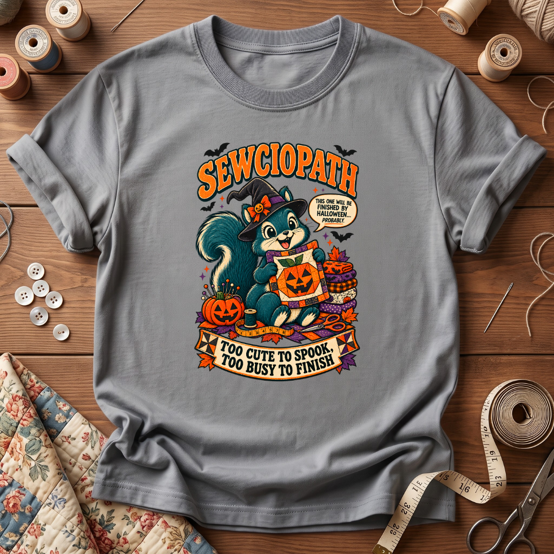Pumpkin Quilter Halloween T-Shirt