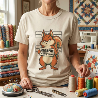 Sewciopath Repeat Offender T-Shirt