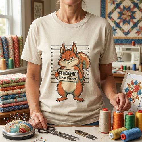 Sewciopath Repeat Offender T-Shirt