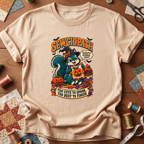 Pumpkin Quilter Halloween T-Shirt