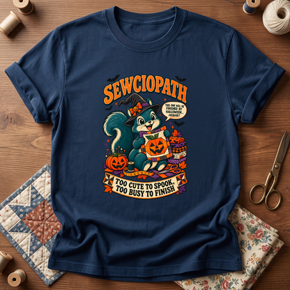 Pumpkin Quilter Halloween T-Shirt