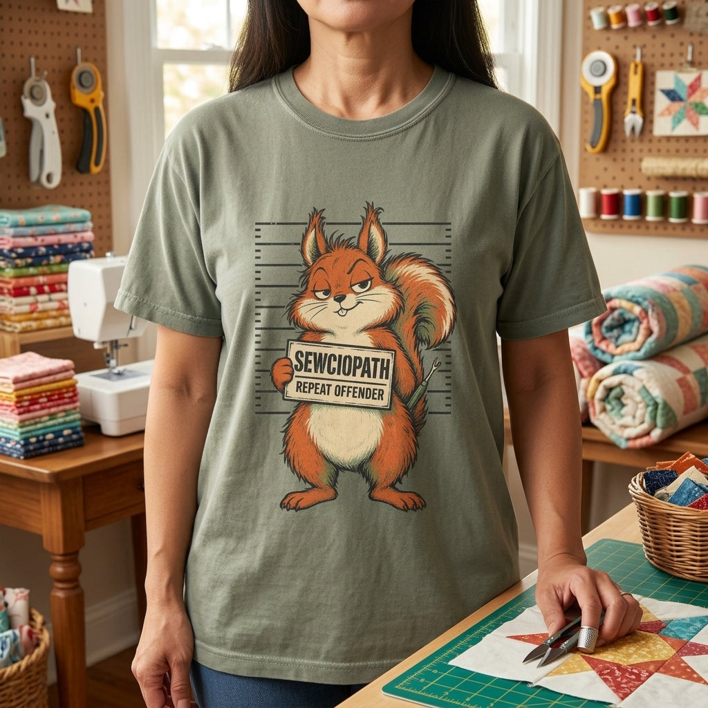 Sewciopath Repeat Offender T-Shirt