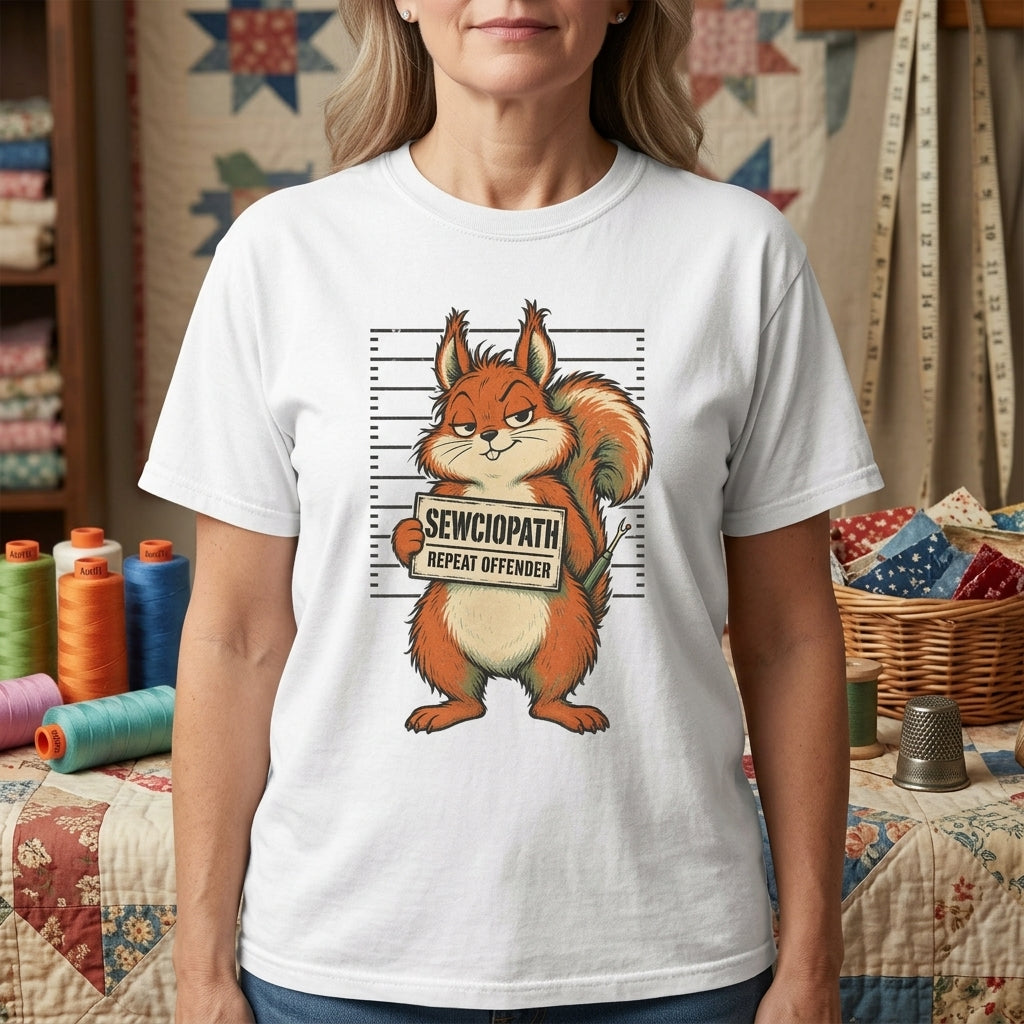Sewciopath Repeat Offender T-Shirt