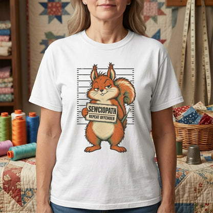 Sewciopath Repeat Offender T-Shirt