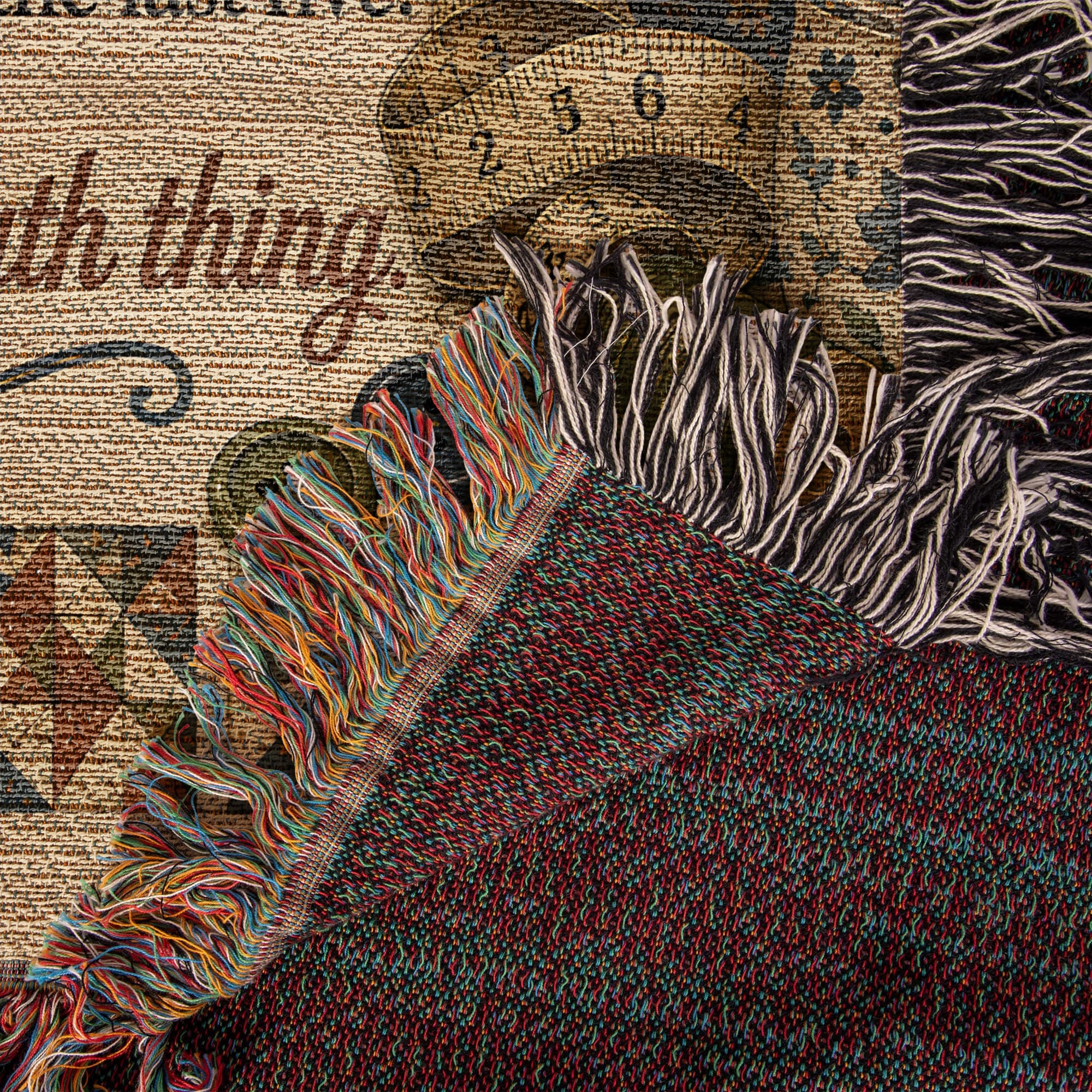 Sewciopath Meaning Heirloom Woven Blanket