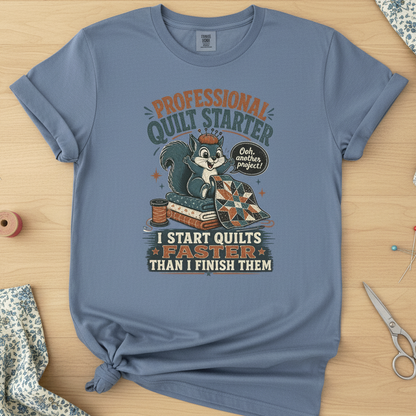 Professional Quilt Starter Quilter Gift T-Shirt