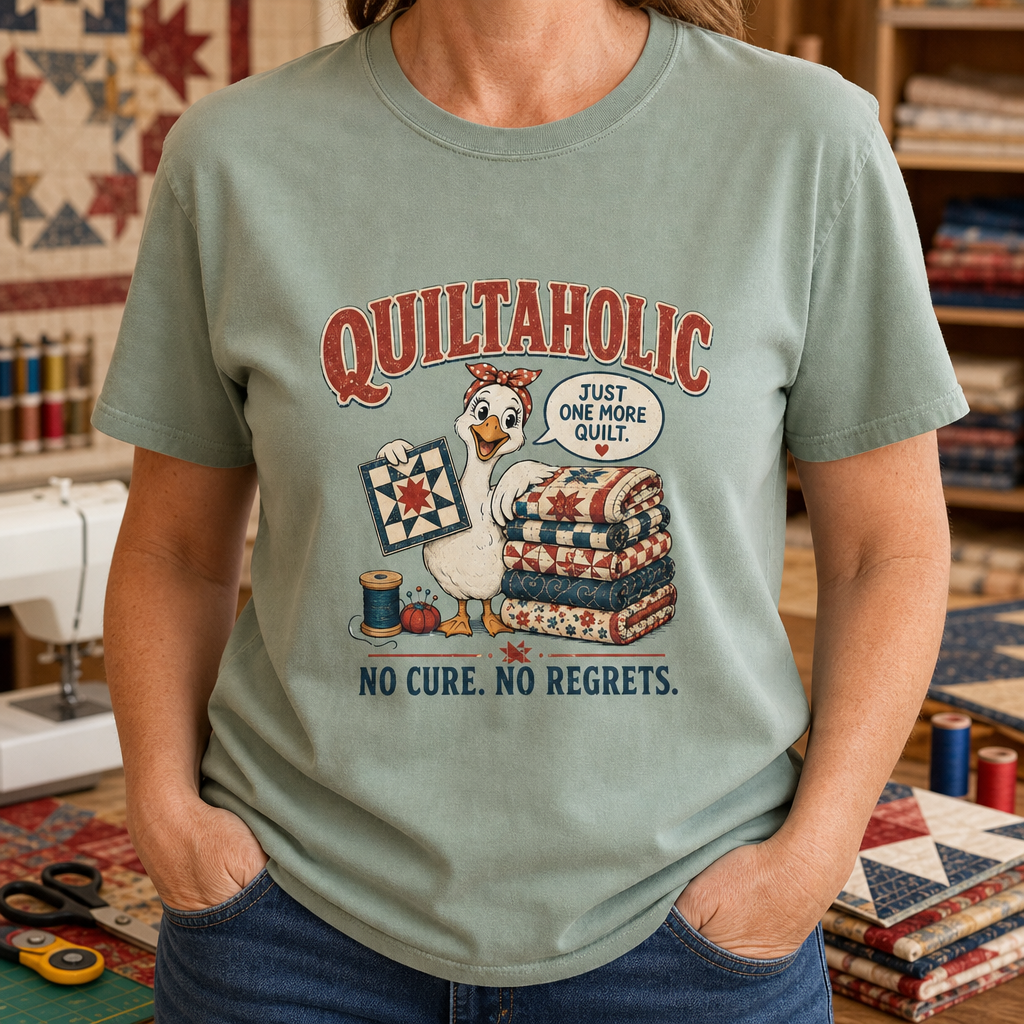 Quiltaholic Goose T-Shirt