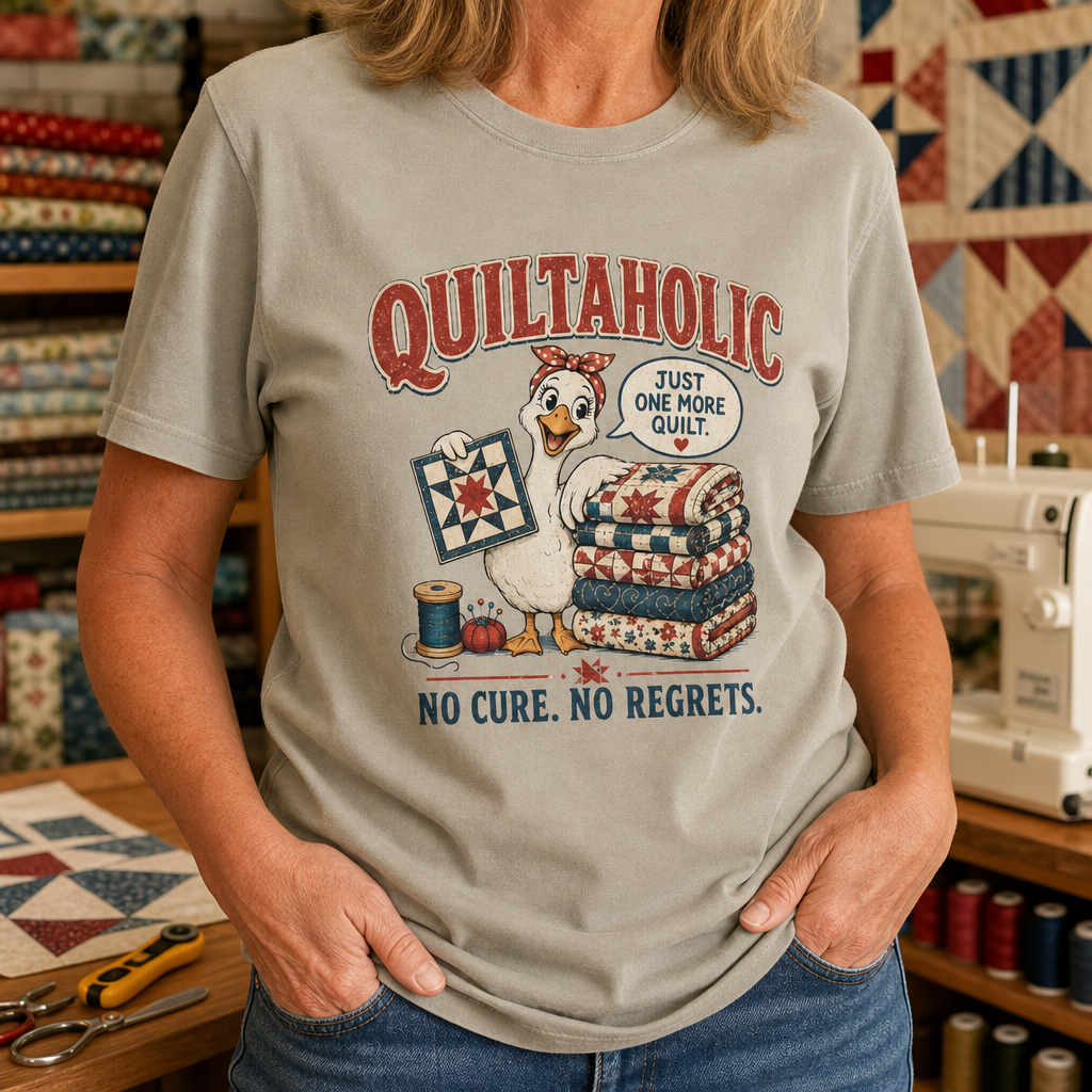 Quiltaholic Goose T-Shirt
