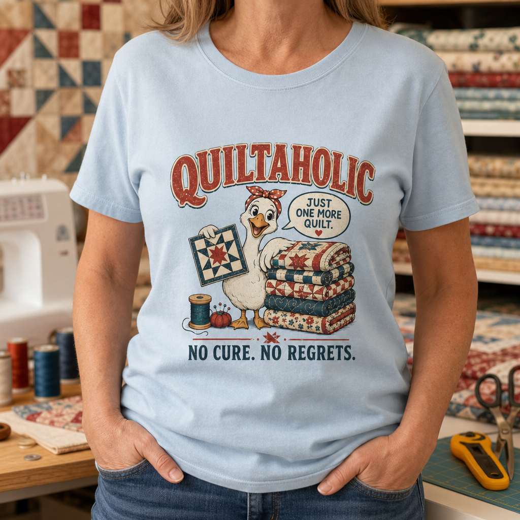 Quiltaholic Goose T-Shirt